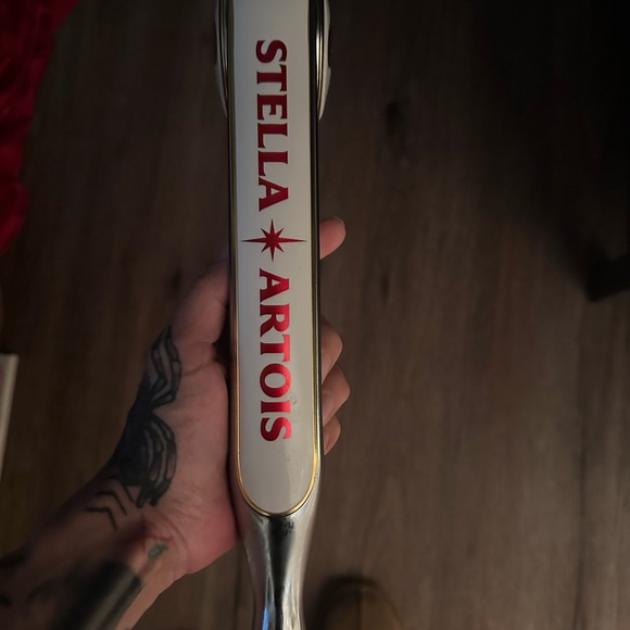 Stella Artois Silver Beer Tap Handle - Picture 1 of 4